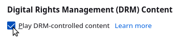 Digital Rights Management (DRM) Content