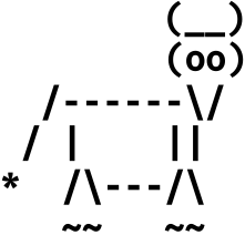 "Super Cow" an apt Easter Egg