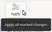 Apply all marked changes