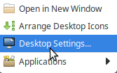 Desktop Settings...