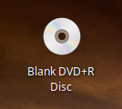 Blank DVD+R Disc