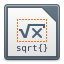 Elementary Xfce LibreOffice Math icon