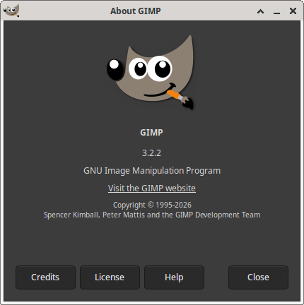 GIMP 3.2.2.