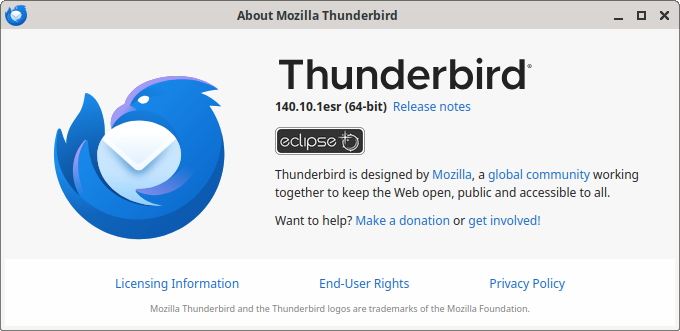 Thunderbird ESR